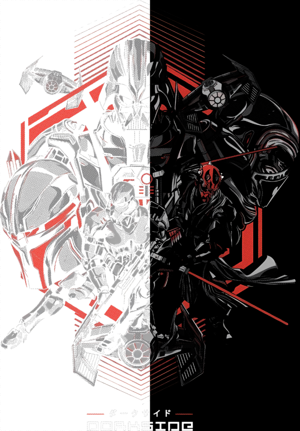 darkside Darkside *Descarga de impresión semitonos para negros*